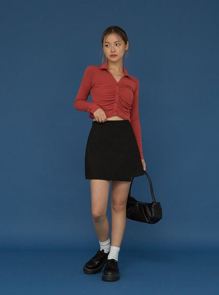 Wrap Miniskirt CG04