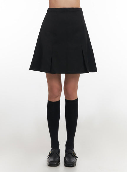 Pleated Midi Skirt IM514