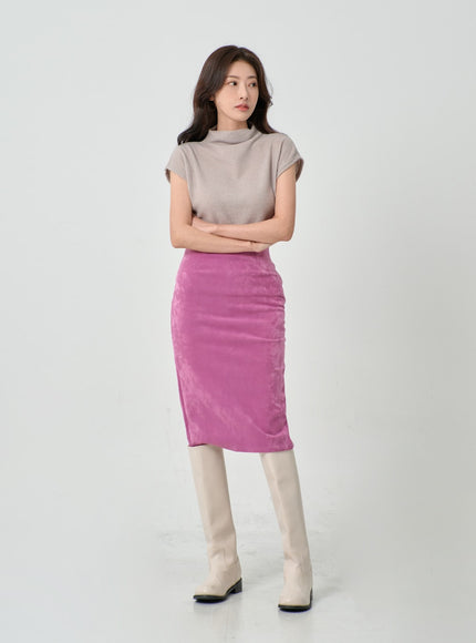 Midi Pencil Skirt IO27