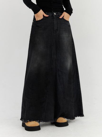 washed-flare-maxi-denim-skirt-cn315