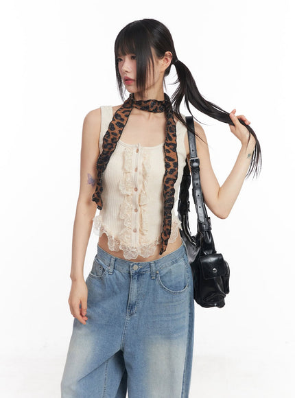 leopard-print-lettuce-edge-scarf-cy512
