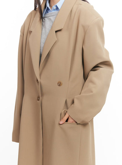 Classic Oversized Trench Coat CM511