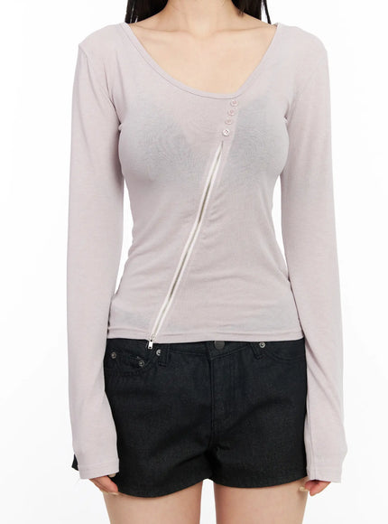 asymmetrical-zip-long-sleeve-shirt-cm517