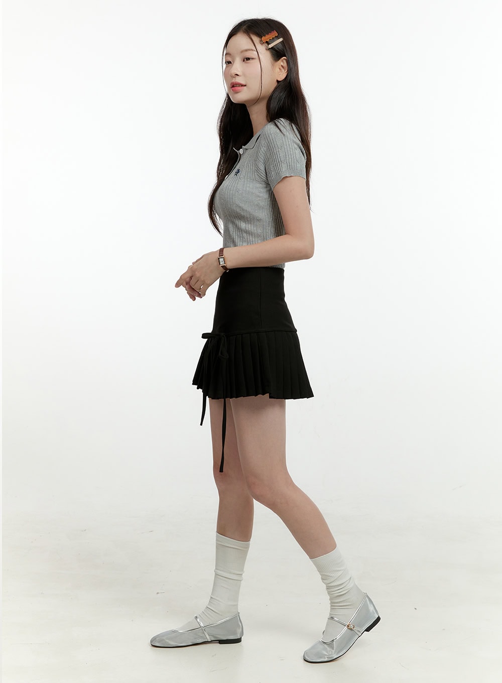 ribbon-half-pleated-mini-skirt-ol430