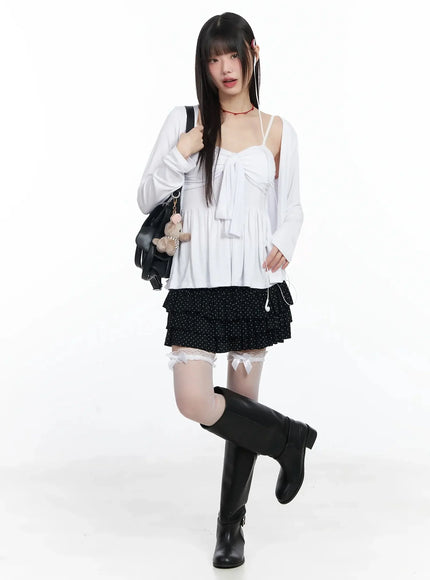 Rose Beaded Choker Necklace IF505