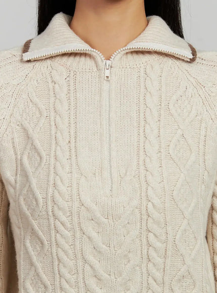 cable-knit-half-zip-sweater-ij505