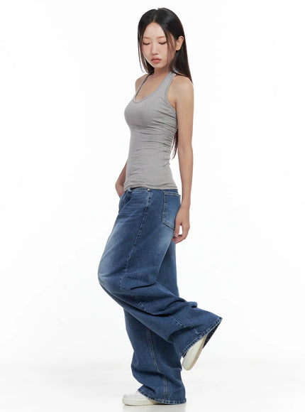 striped-slim-fit-halter-tank-top-cl509