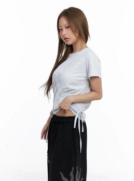 diagonal-drawstring-t-shirt-cl511