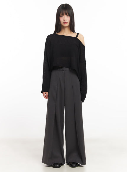 one-shoulder-strap-long-sleeve-crop-top-iy502