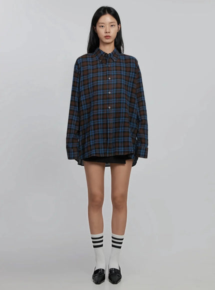 oversized-plaid-button-up-shirt-id504