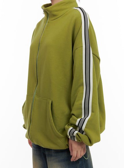 side-stripe-oversized-sweatshirt-jacket-unisex-cg423