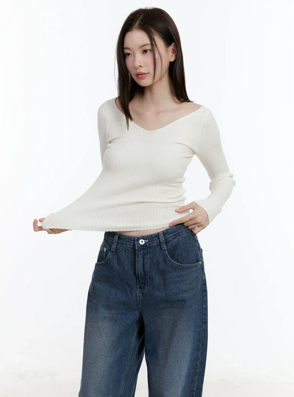 knit-v-neck-sweater-id511