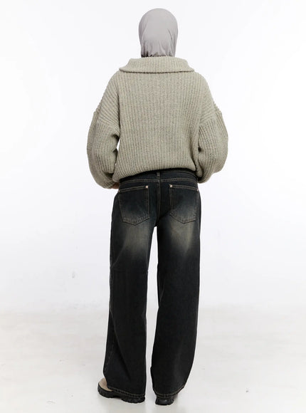 gustav-double-waist-washed-baggy-jeans-cs524