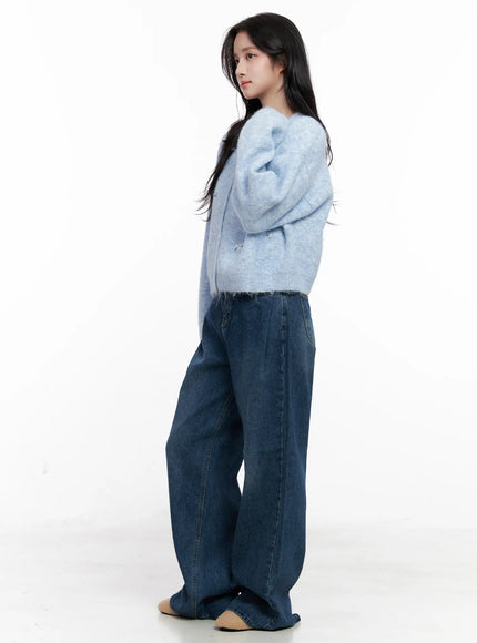 Cozy Knit Cardigan and Tank Top Set CO523