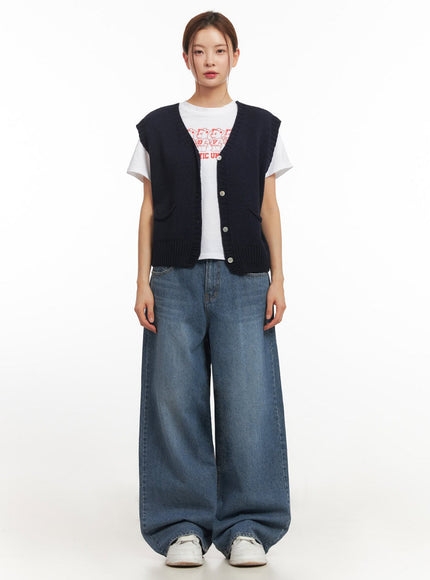 Emi Wide-Leg Baggy Jeans IM513