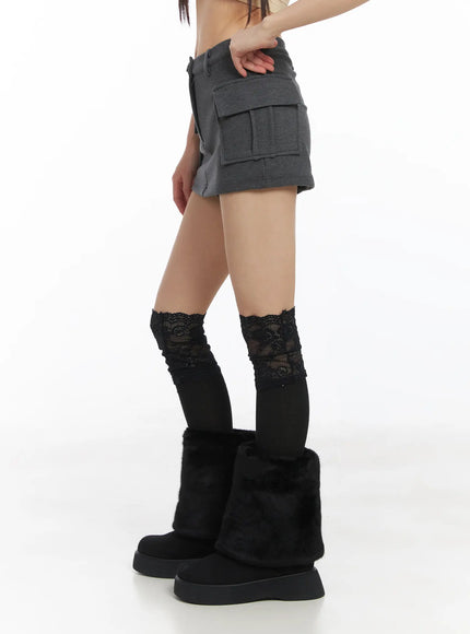 Low-Rise Fleece Skort CJ501