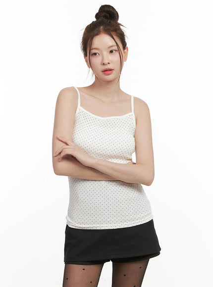 Classic Polka-Dot Tank Top IJ530