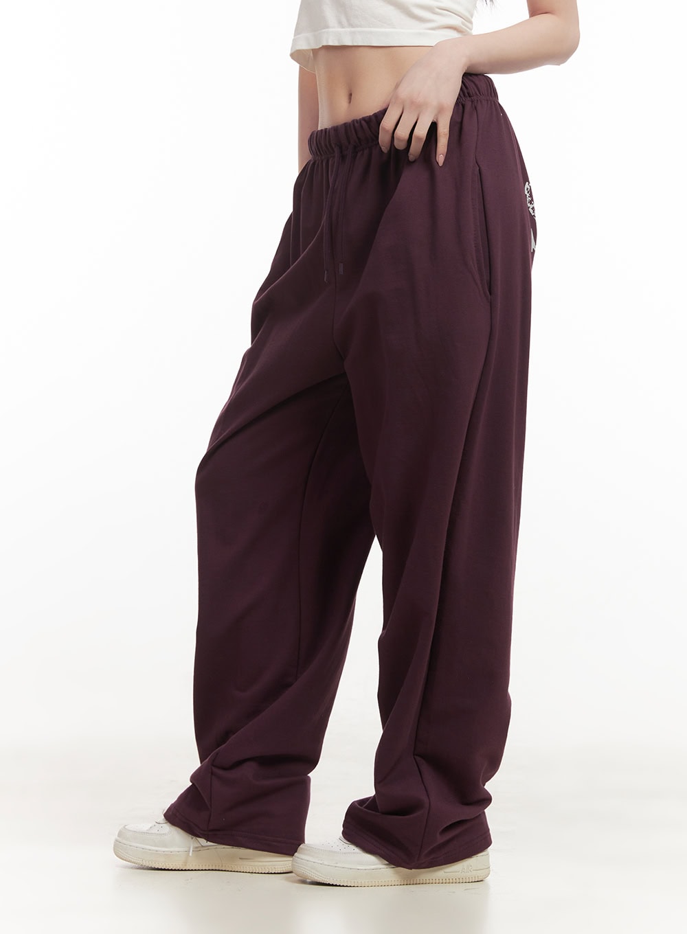 Soft Cotton Graphic Sweatpants CF514