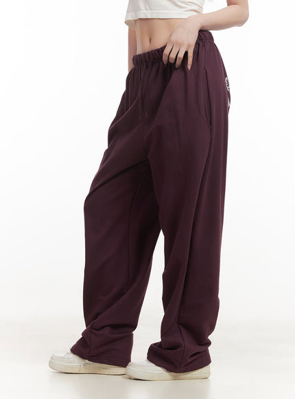 Soft Cotton Graphic Sweatpants CF514