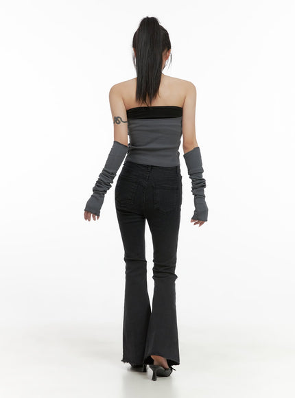 kiki-banded-waist-slim-bootcut-jeans-cg430