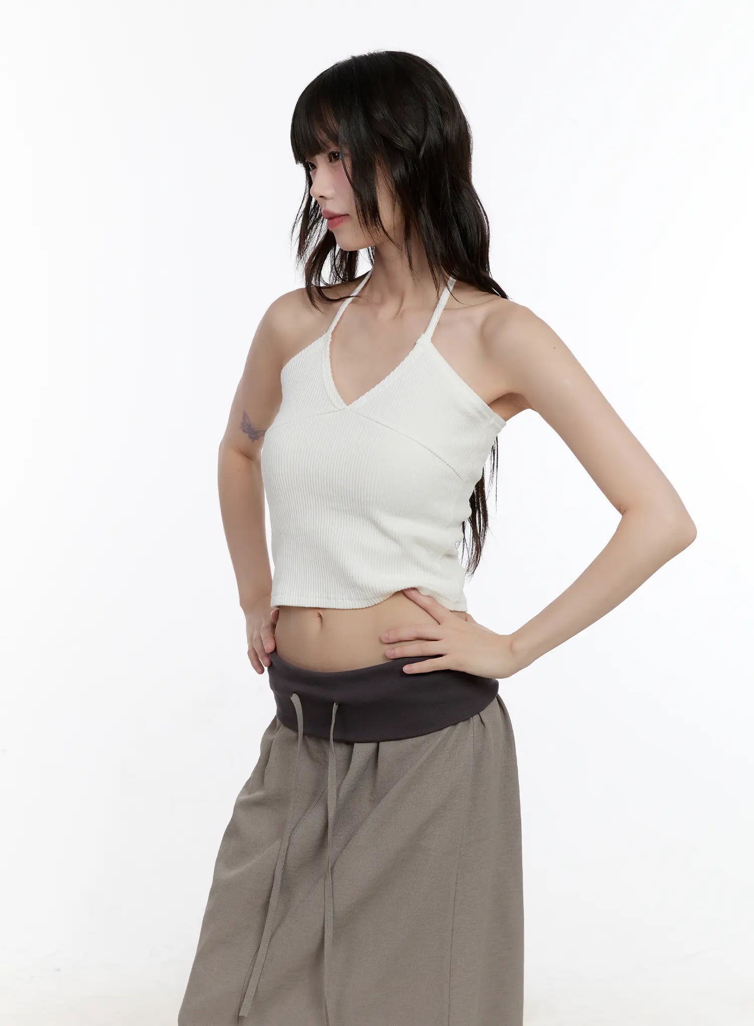 basic-v-neck-halter-tank-cl507