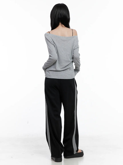 Relaxed-Fit Striped Sweatpants CS529