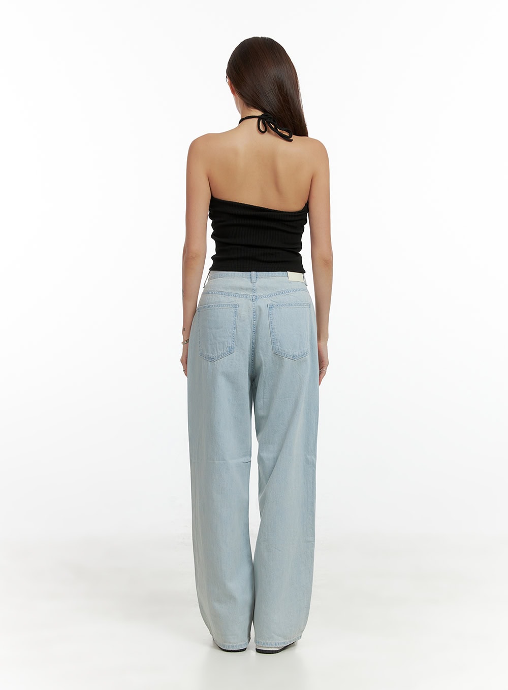 shirred-halter-neck-crop-tube-top-cl404