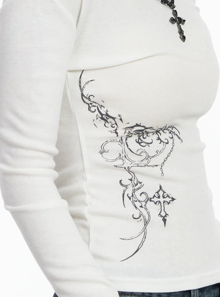 asymmetrical-graphic-long-sleeve-top-cj522