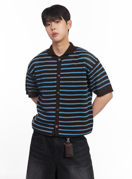 mens-buttoned-short-sleeve-sweater-iy522