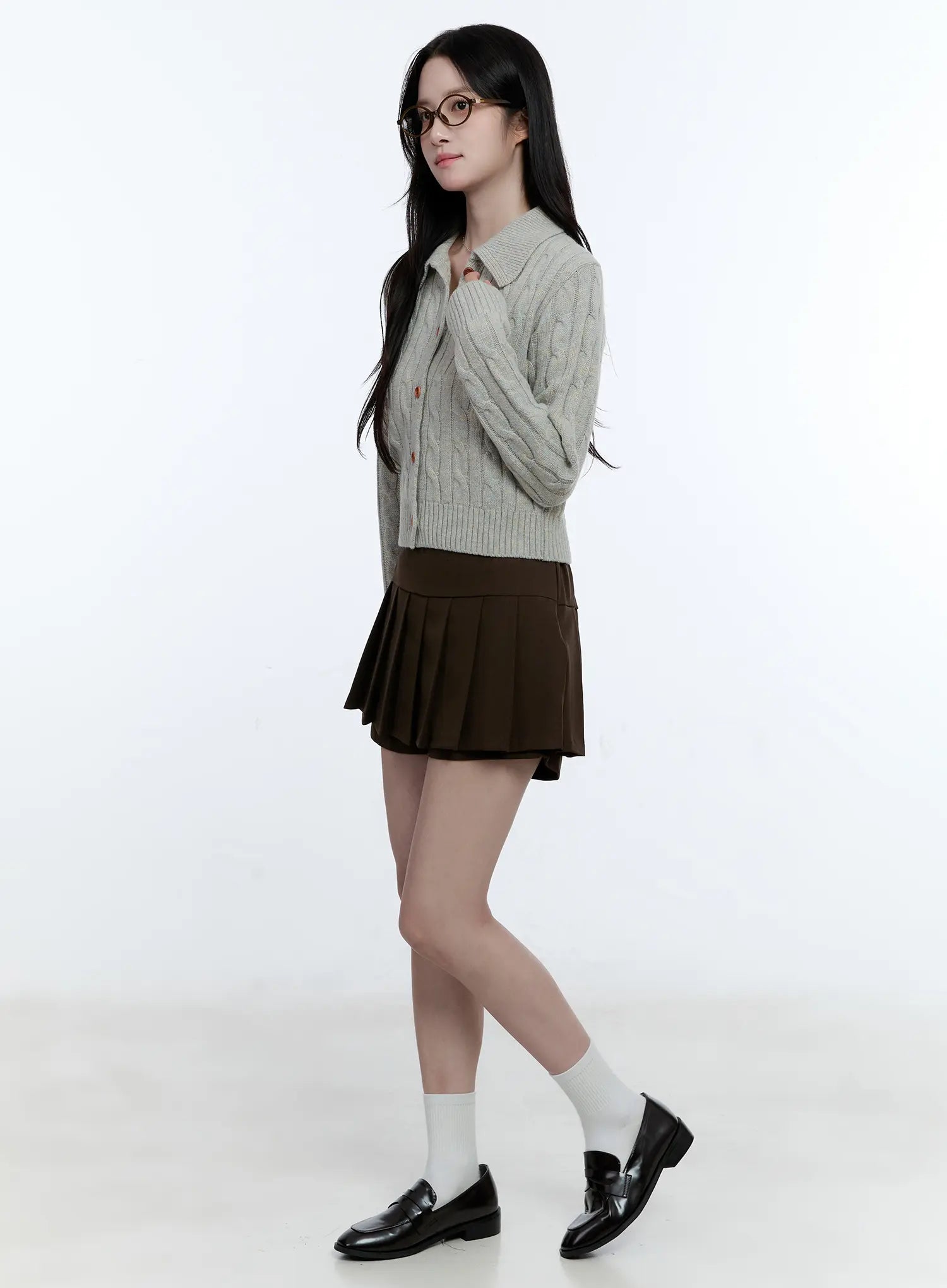 button-up-collared-cable-knit-cardigan-cg514
