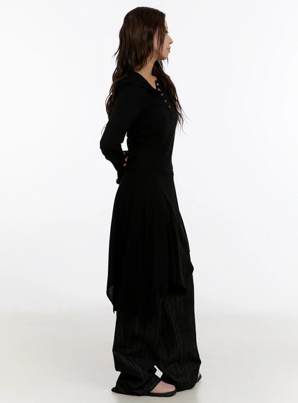 fleece-lined-hooded-flare-mini-dress-cn527