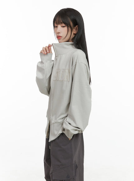 lettering-patch-zip-up-jacket-cs403