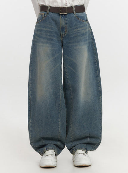 Irene Washed Baggy Jeans IF510