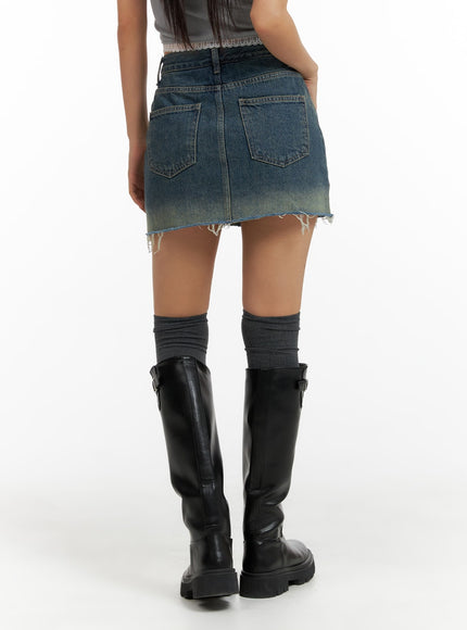 raw-hem-denim-mini-skirt-cf427