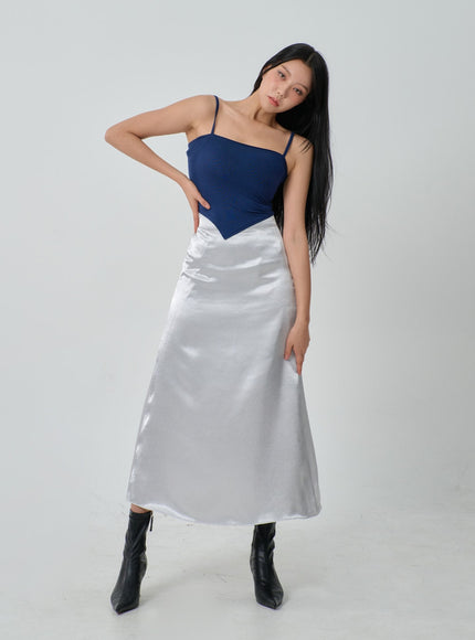Thin Strap Cropped Top IJ320