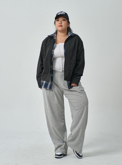 Plus Basic Oversized Jacket IF317