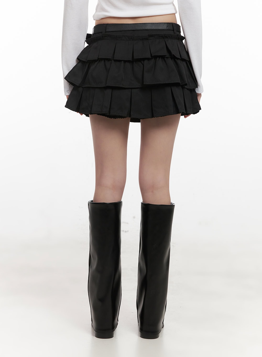 ruffle-pleated-mini-skirt-cj523