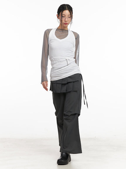 pintuck-pleated-bootcut-skirt-pants-cm503