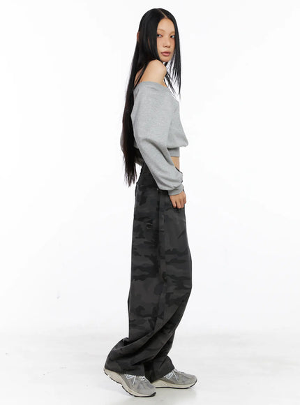 Casual Off-Shoulder Pullover CS511