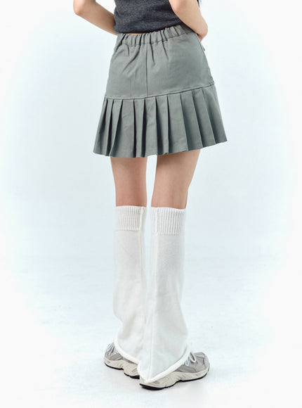 pleated-cotton-mini-skirt-ig303