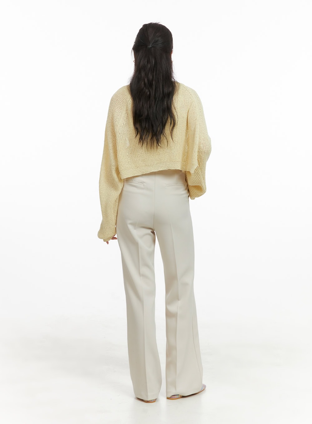 solid-bootcut-trousers-oy421