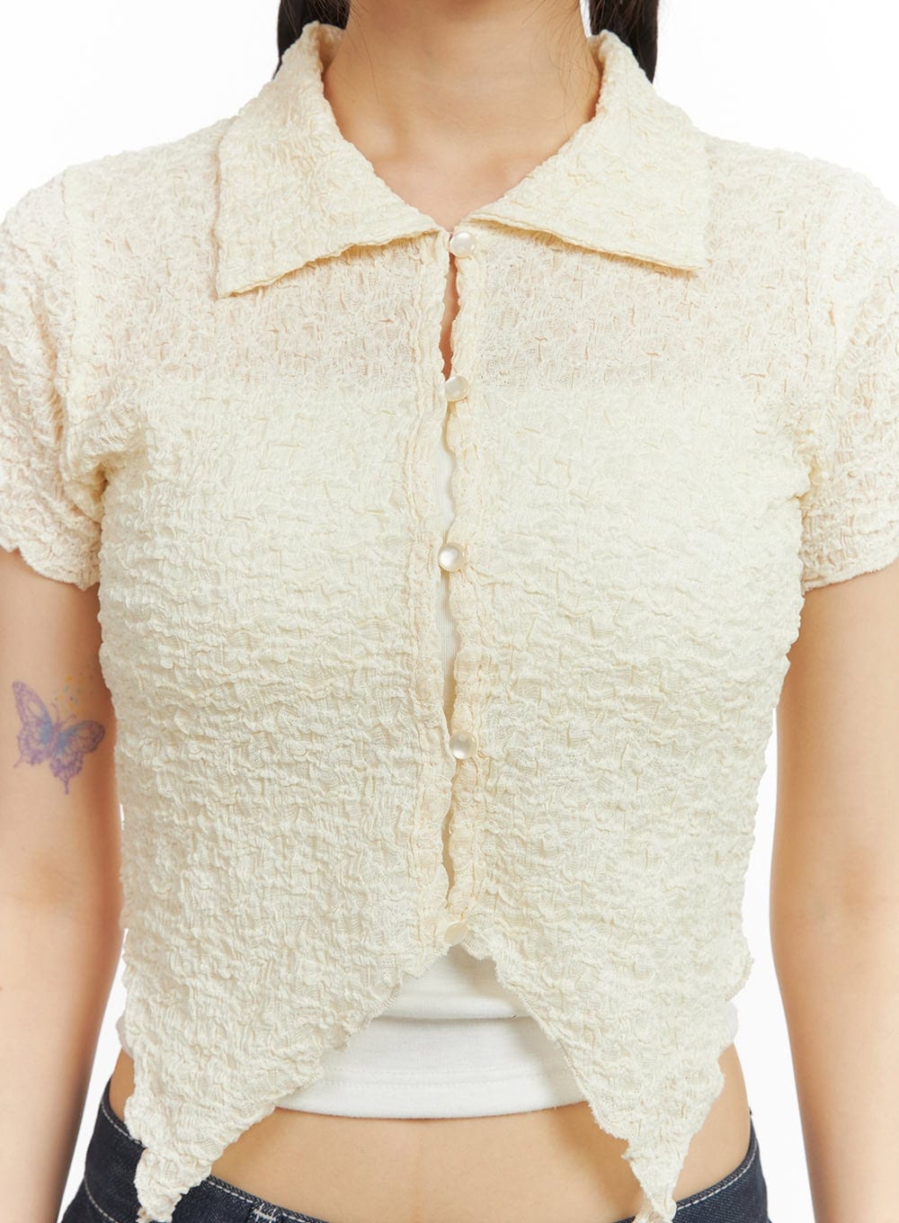 woven-collar-cropped-shirt-cy414