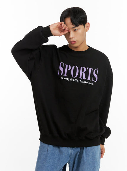 mens-graphic-lettering-crewneck-sweatshirt-black-iu412