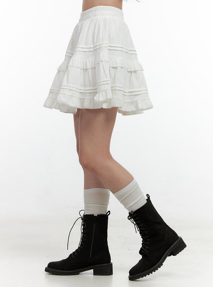 frill-flare-mini-skirt-on404