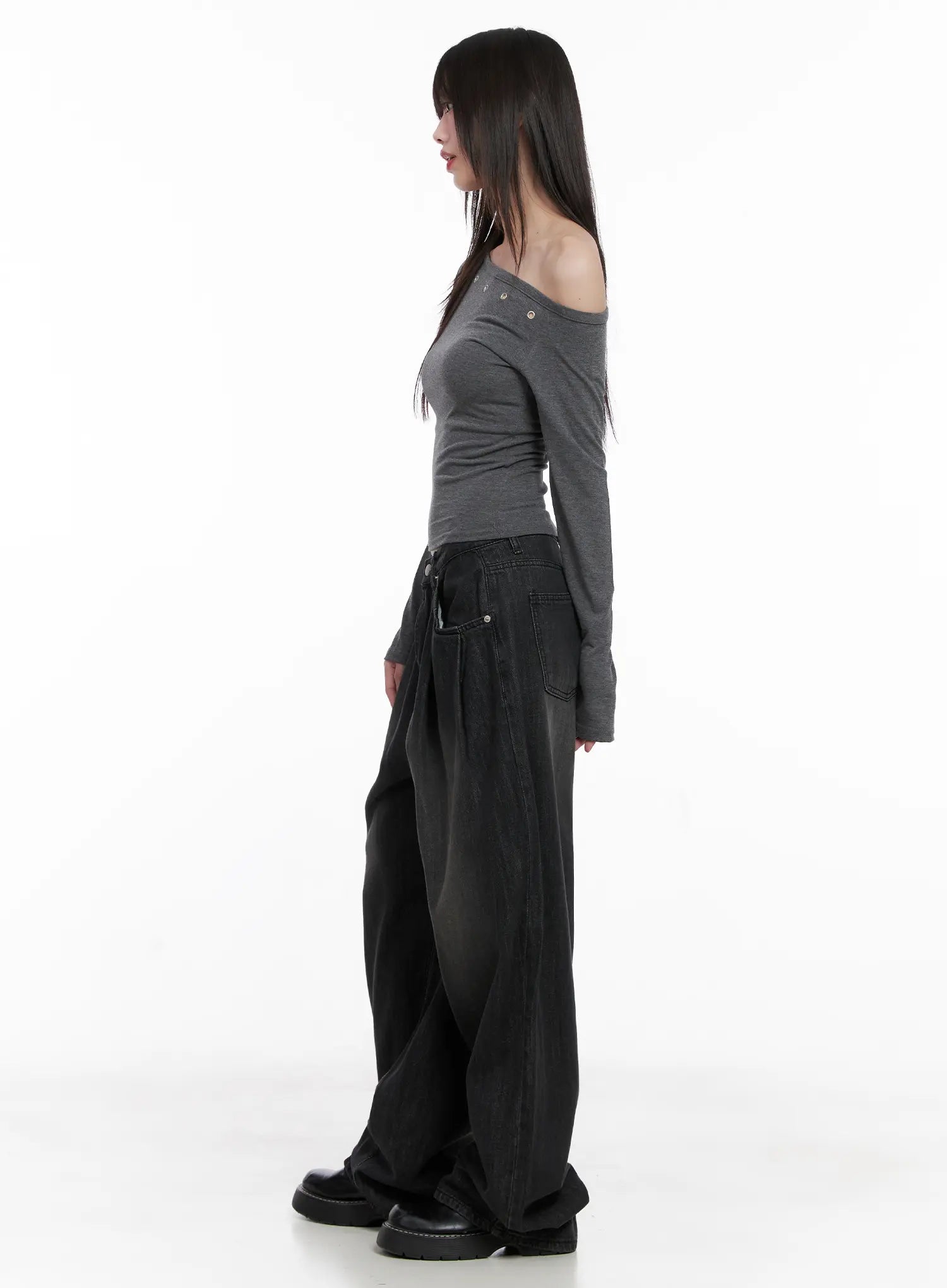 elen-pintuck-baggy-jeans-cg519