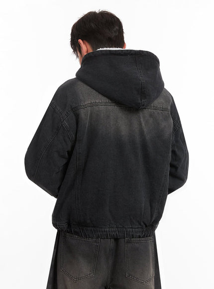 mens-warm-hooded-zip-up-denim-jacket-id431