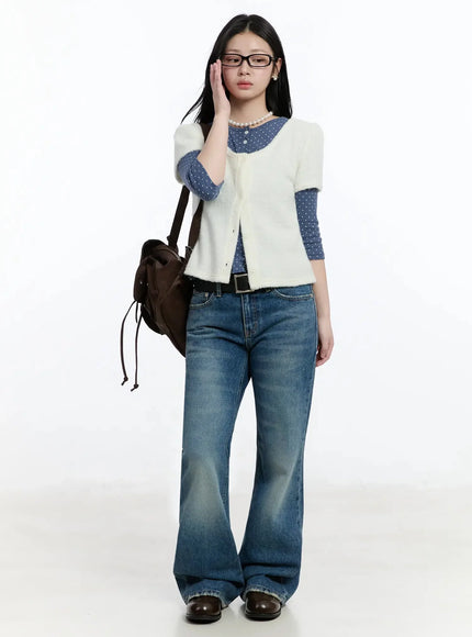 textured-knit-shoulder-puff-short-sleevecardigan-im513