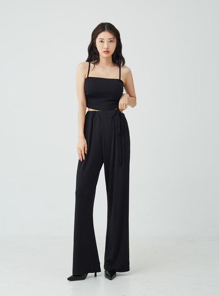 Sleeveless Crop Top IU26