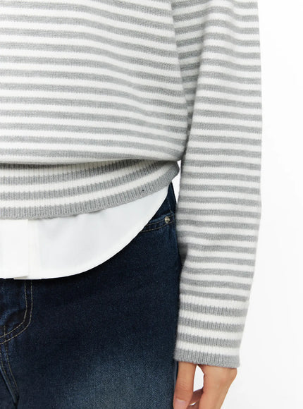 v-neck-striped-knit-sweater-co530