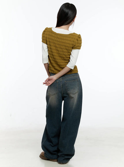 soft-stripe-puff-sleeve-top-cs517